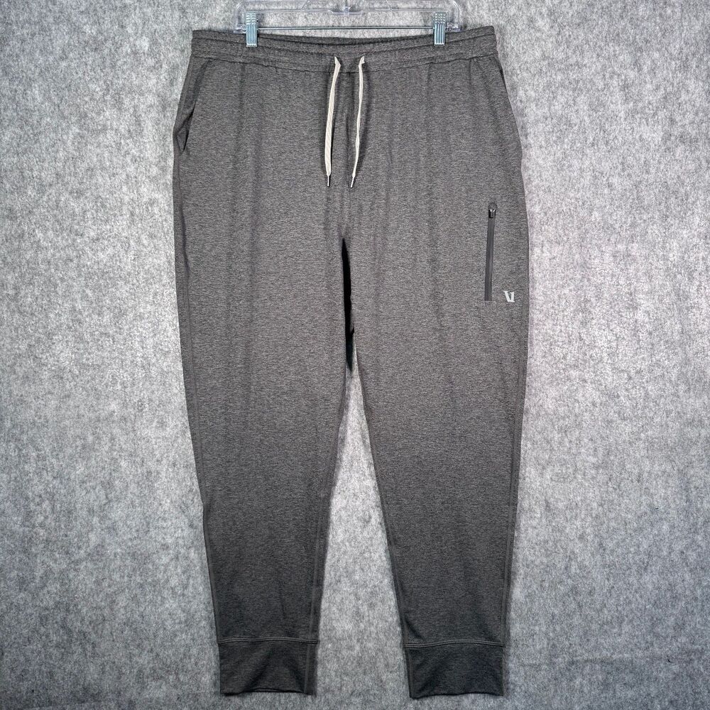 Vuori Sunday Performance Joggers Pants Mens 2XL Gray Athletic Performance